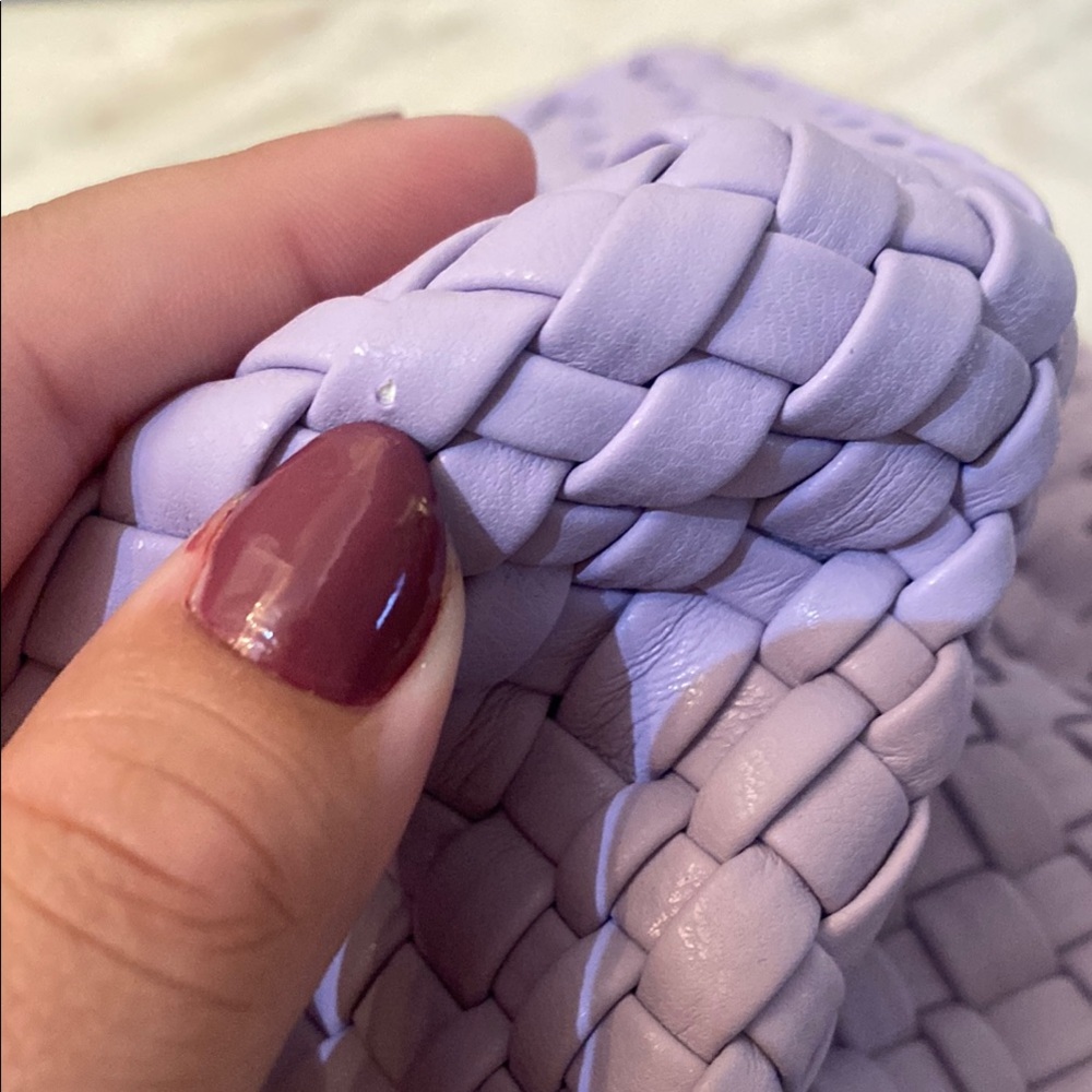 Lavender Woven Handbag - Picture 5 of 6